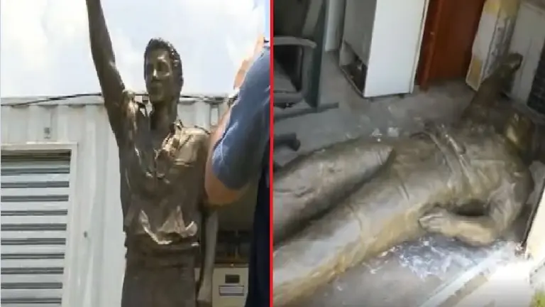 Estatua en ARENA
