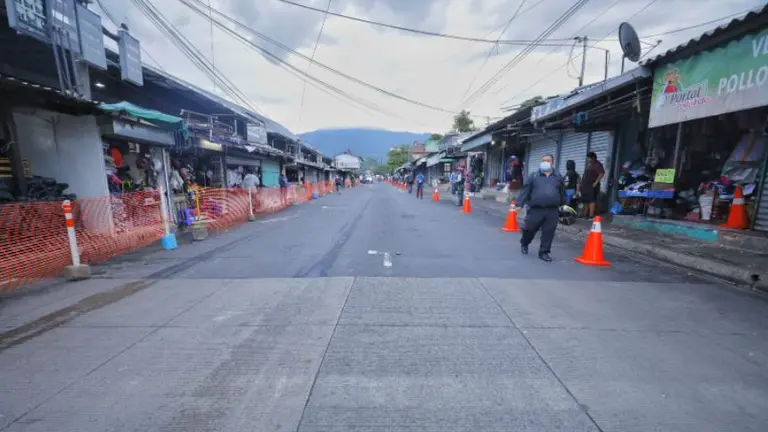 La 1a. Avenida Sur de Tecla