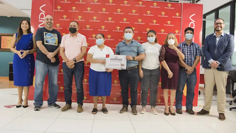 Premiación 1er sorteo Ahorromanía-Davivienda