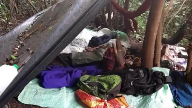 Campamento en Izalco