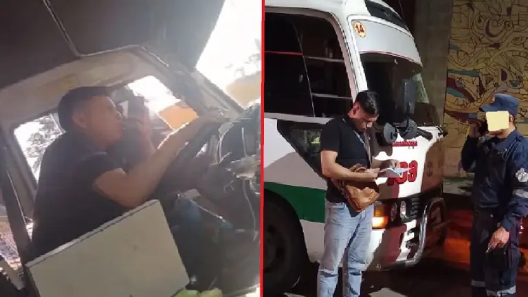 Microbusero de la 109 denunciado en redes sociales