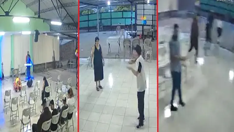 Asalto a una iglesia evangélica