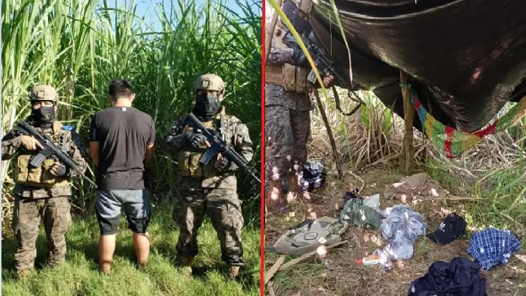 Menor de edad en campamento