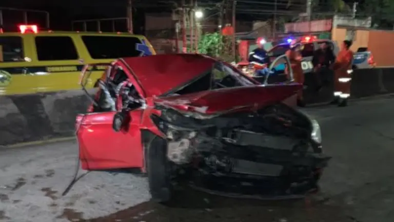 Choque en la Troncal del Norte