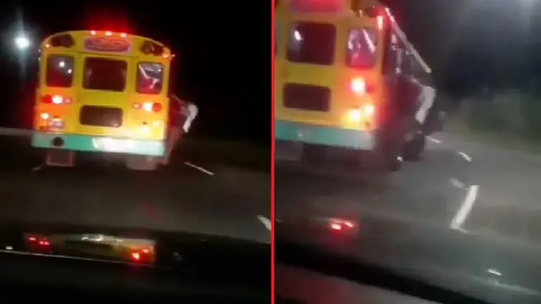 Pasajeros colgados en la 39 de Huizúcar