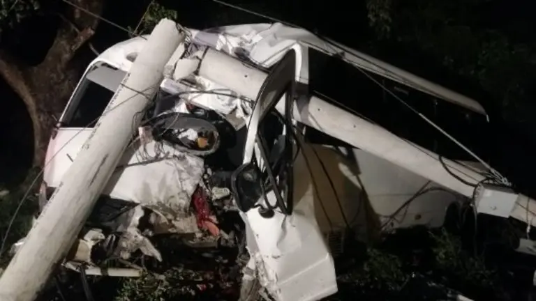 Conductor que le amputaran la pierna