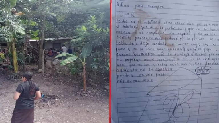 Adolescente ahorcada en Honduras