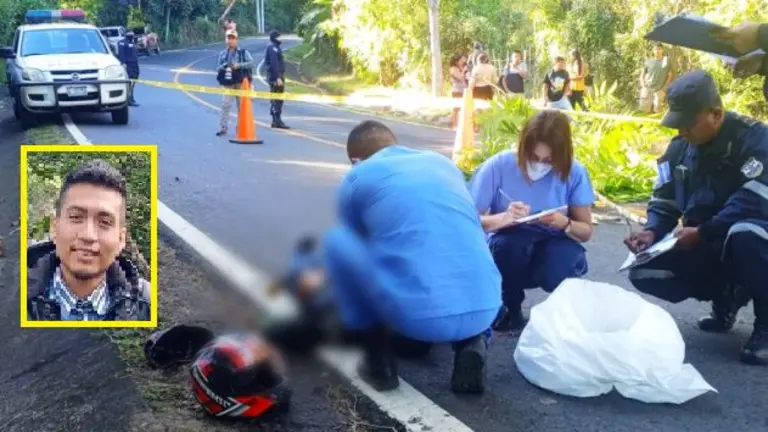 Motociclista muerto en Jayaque