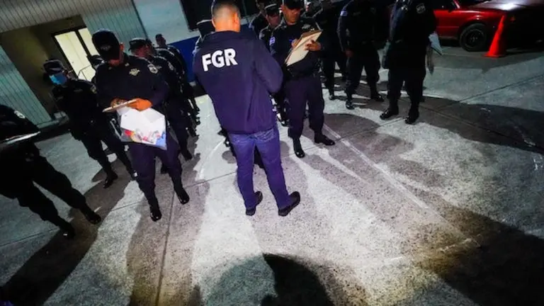 Fiscalía redada 18 SS y Nejapa