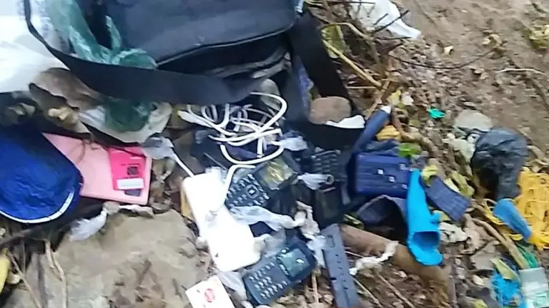 Campamento clandestino en Sonsonate