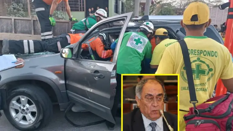 Ochoa Pérez en accidente