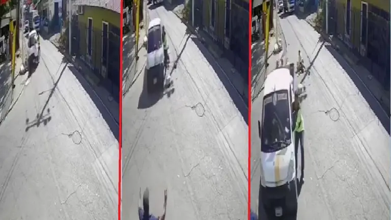 Atropellada en La Unión