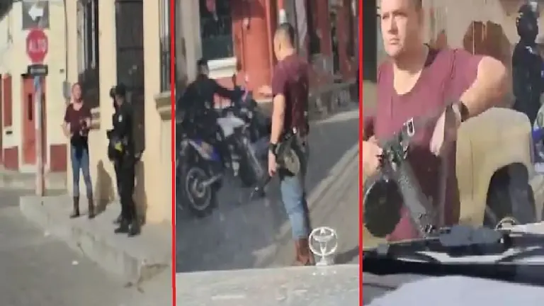 Pistolero en Guatemala