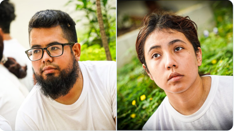 Hermanos Klaus Fernando y Fernanda Nicole Orantes Ramírez