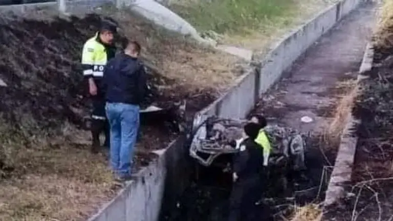 Mujer calcinada en Santiago Nonualco