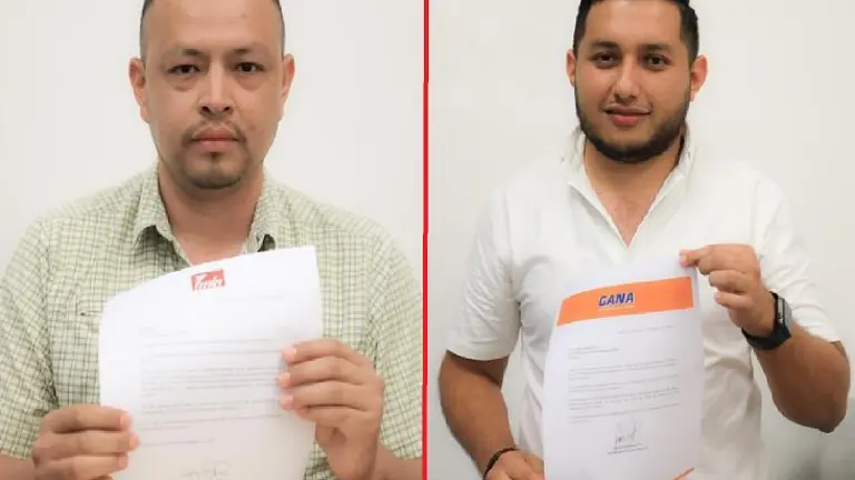 Alcaldes del FMLN y GANA