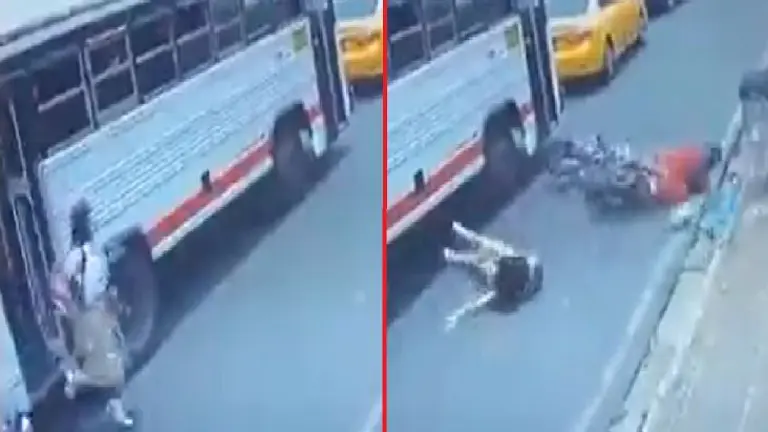 Estudiante atropellada en San Miguel