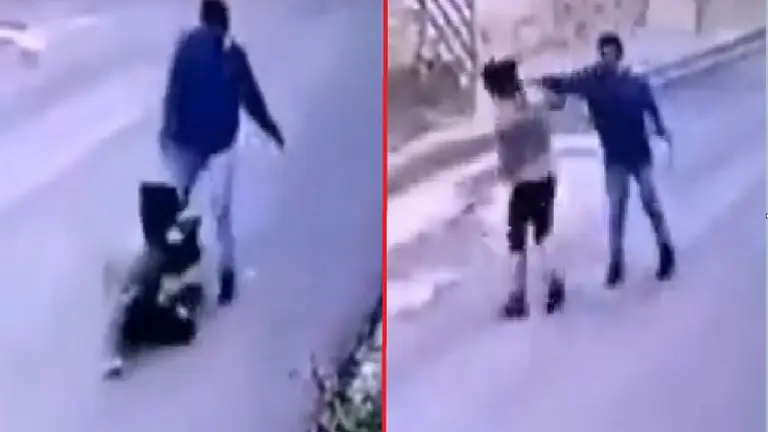 Mujer golpeada en San Marcos