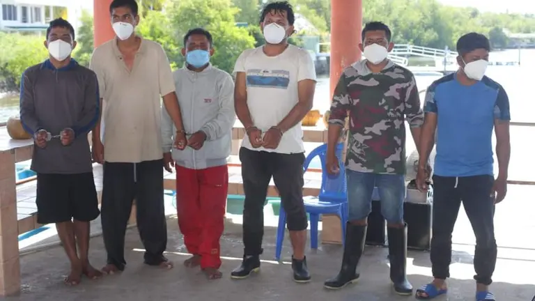 Seis extranjeros condenados