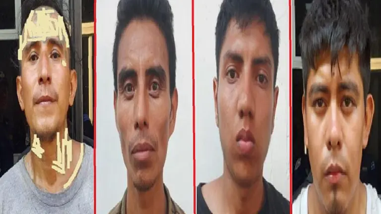 Cuatro pandilleros en México