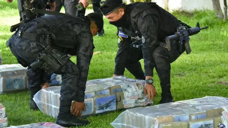 Decomiso de 429 kilos de cocaína en Jucuarán