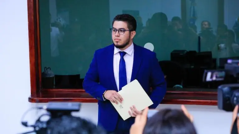 Diputado Nuevas Ideas Erick García Salguero