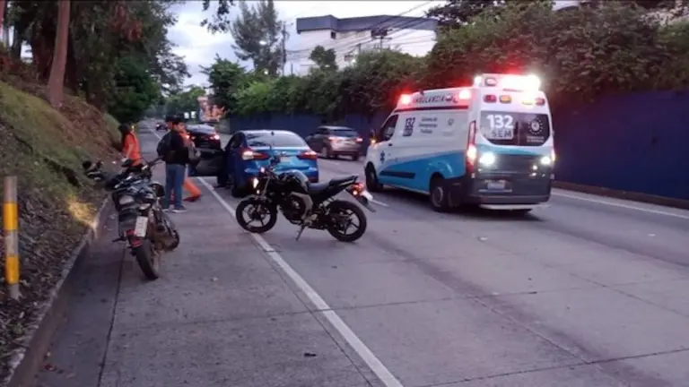 Accidente mujer partida en dos Panamericana