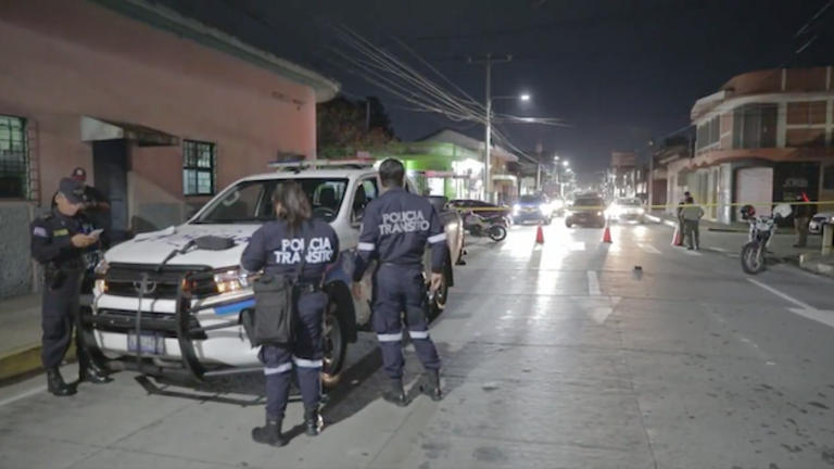 Daniel Cuéllar, atropellado, Santa Tecla