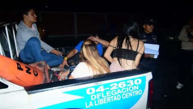 Conducción peligrosa 21 detenidos Santa Tecla bolos
