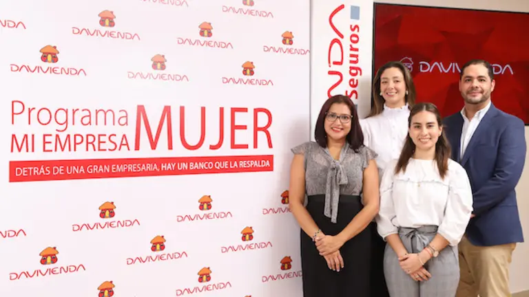 Conferencia de prensa para anunciar la Alianza entre Banco Davivienda y Agora, el 6 de octubre de 2023, en el Centro Financiero Davivienda, en San Salvador, El Salvador.
Foto Banco Davivienda/ Salvador Meléndez