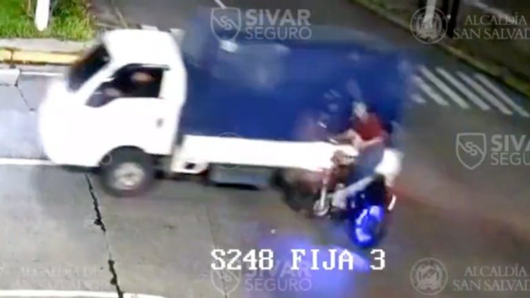 Accidente moto San Salvador 12-10-2023
