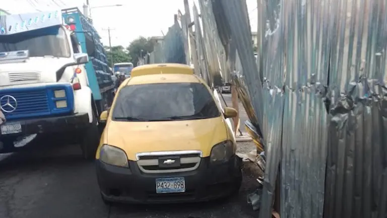 Accidente avenida España San Miguelito Carlos Alfredo Morales Cea