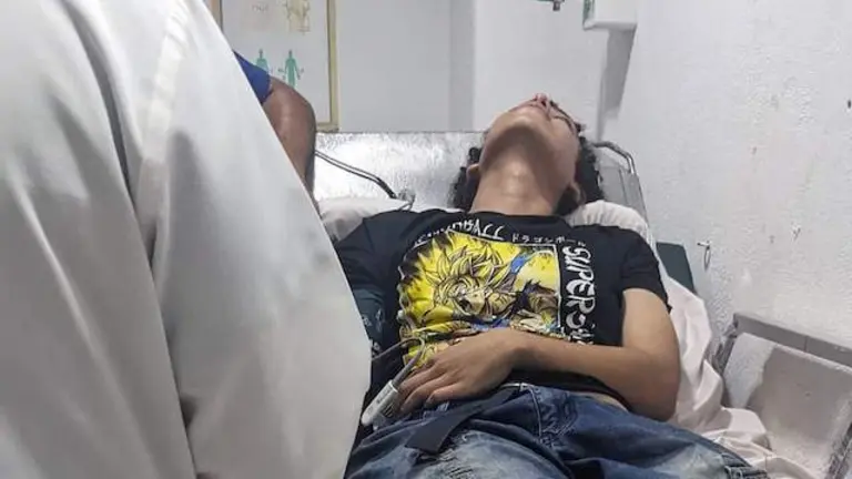 Douglas Cardona parapléjico por ex agente PNC