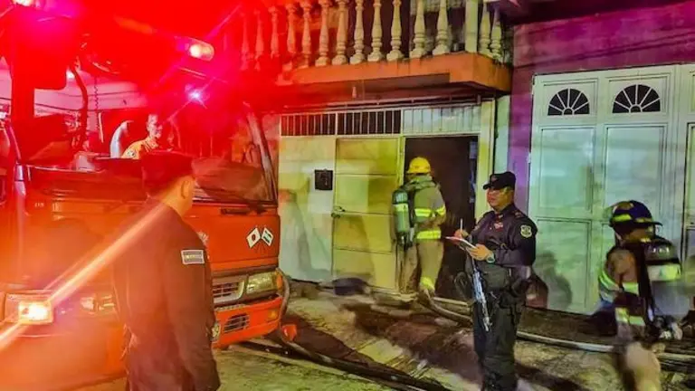 Persona fallecida en incendio Los Almendros