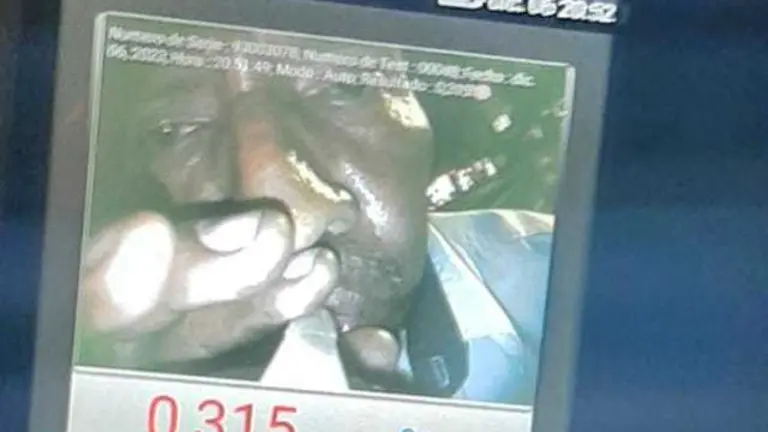 Francisco Israel Linares Mejía ruta 201 conducción peligrosa