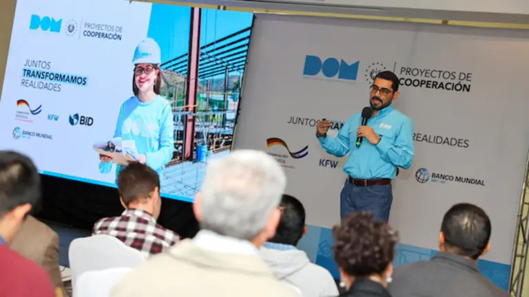 DOM presenta a empresarios guatemaltecos portafolio de proyectos de cooperación del 2024