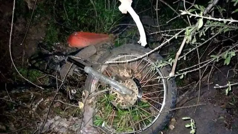 Motociclista accidente de tránsito