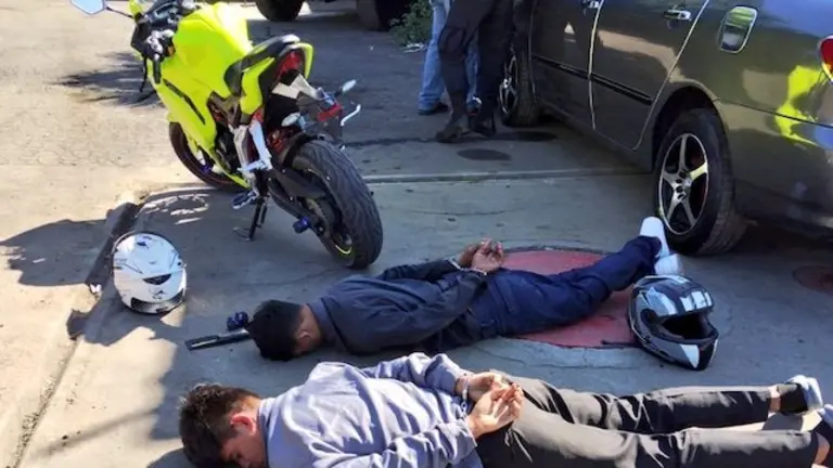 ladrones de motocicletas