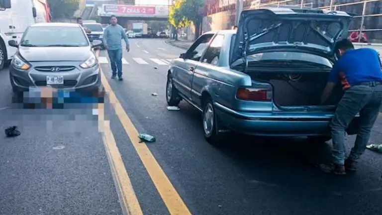 Hombre atropellado en bulevar Venezuela 20-12-2023