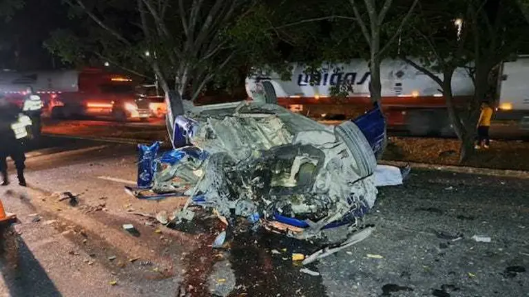Accidente San Pedro Perulapán 23-12-2023