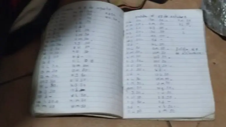 Carlos Humberto Vásquez García alias Peluca MS-13 San Marcos cuaderno de extorsión