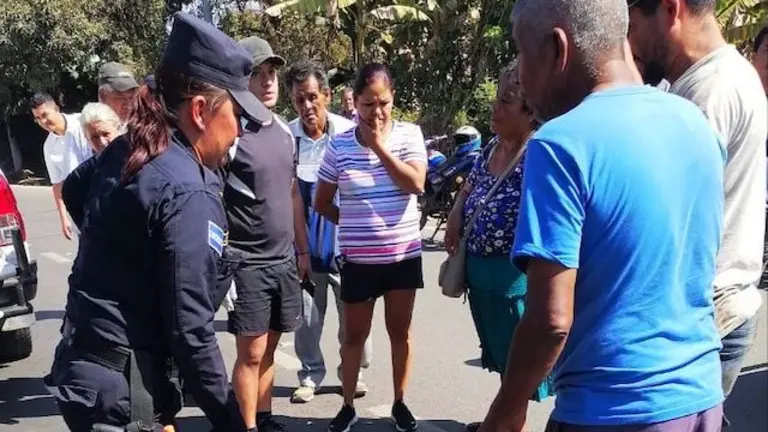 Anciana fallecida atropellada kilómetro 77.5 carretera de Ahuachapán a Santa Ana 02-02-2024
