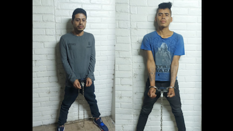 Víctor Manuel Rodríguez Ramos, alias Wesley de Vagos, MS-13, y Medardo Pineda Grande, 18-S