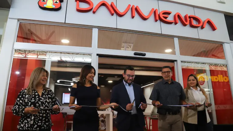 Inauguración de la Agencia Digital Davivienda en Metrocentro Lourdes, La Libertad, el 21 de febrero de 2024.
Foto Banco Davivienda por/ Salvador Melendez