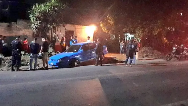 Atropellado kilómetro 37 Santa Ana a San Salvador 27-02-2024