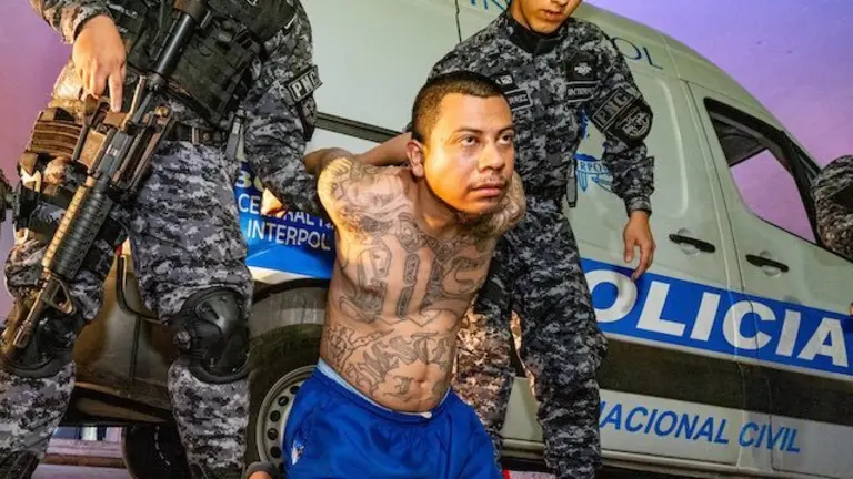 Héctor Oswaldo González Pérez, alias Cruel de Western, jefe MS-13