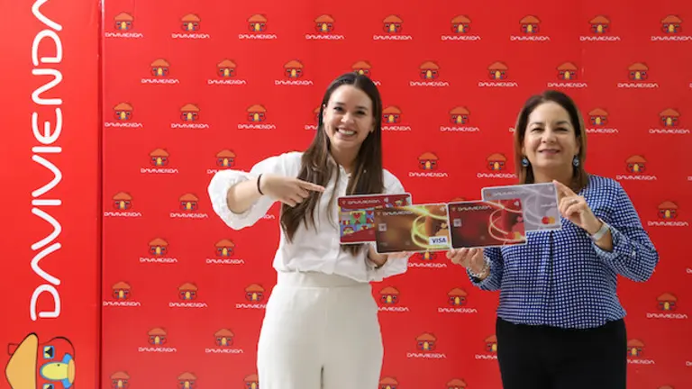 Conferencia de prensa para las Promociones del Día de la Madre, en compras con Tarjetas de Crédito Davivienda, en Centro Financiero, en San Salvador, El Salvador, el 24 de Abril de 2024.
Foto Banco Davivienda/ Salvador Meléndez