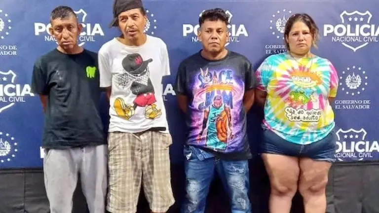 Raquel Cabezas Valdés, hija, Juan Carlos Ramírez Rodríguez, yerno, German Rodolfo García López, amigo, Pedro Geovanny Arias Palacios, amigo, homicidio de mujer anciana 70 años Soyapango