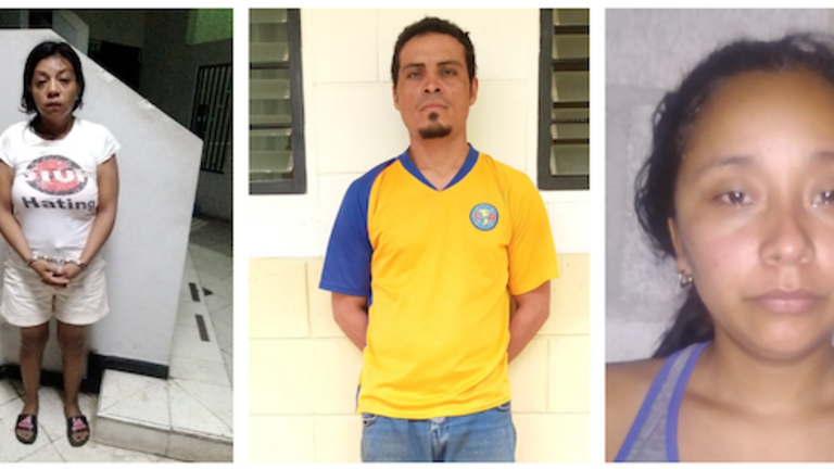 Yahaira Elizabeth Campos, Henrry Clisman Portillo y Noemi Guadalupe Rossel, triple homicidio agentes 911 Santa Ana