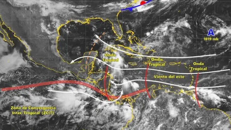 Mapa El Salvador lluvias 11-06-2024